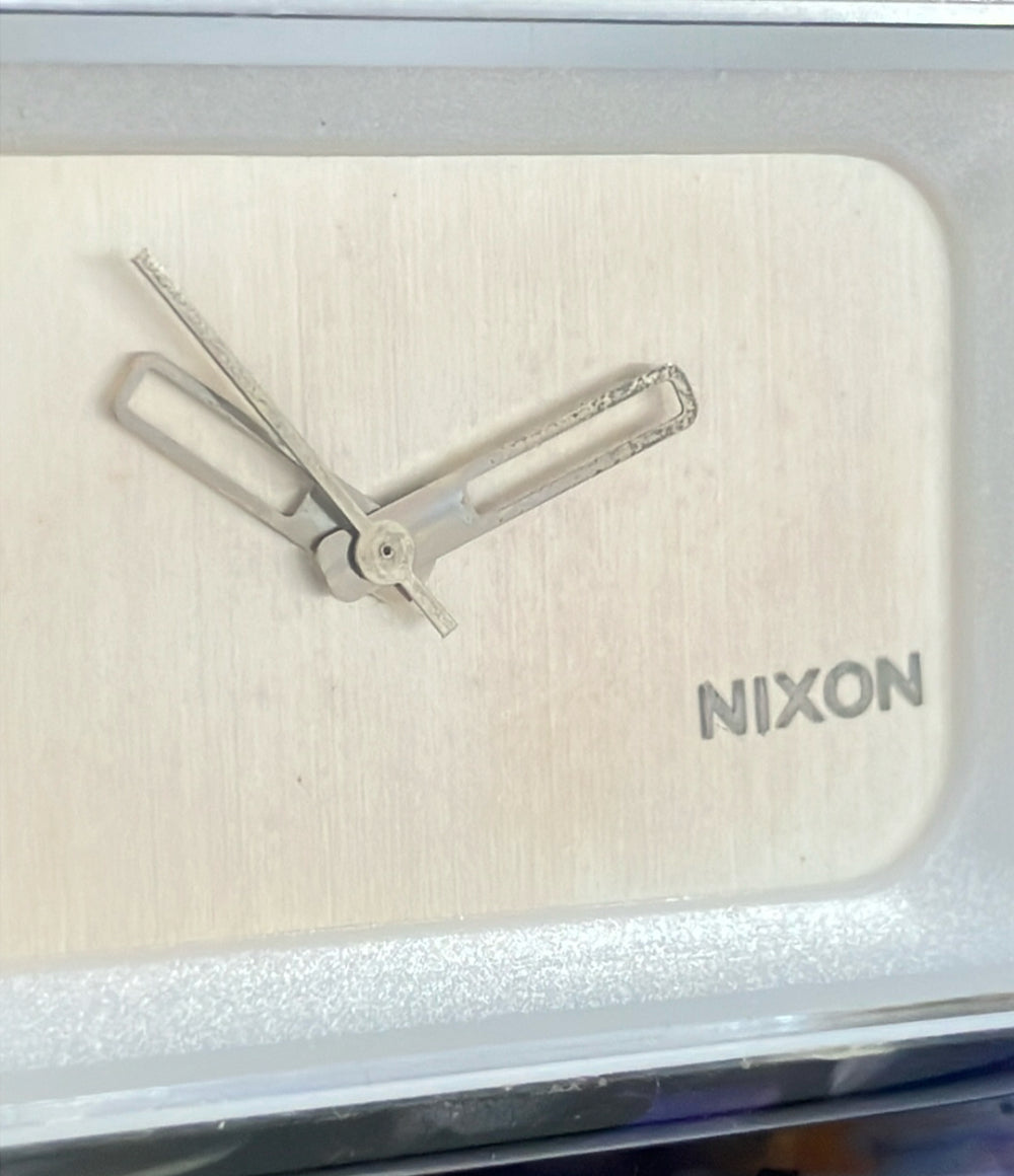 NIXON 腕時計 クオーツ シルバー メンズ ニクソン