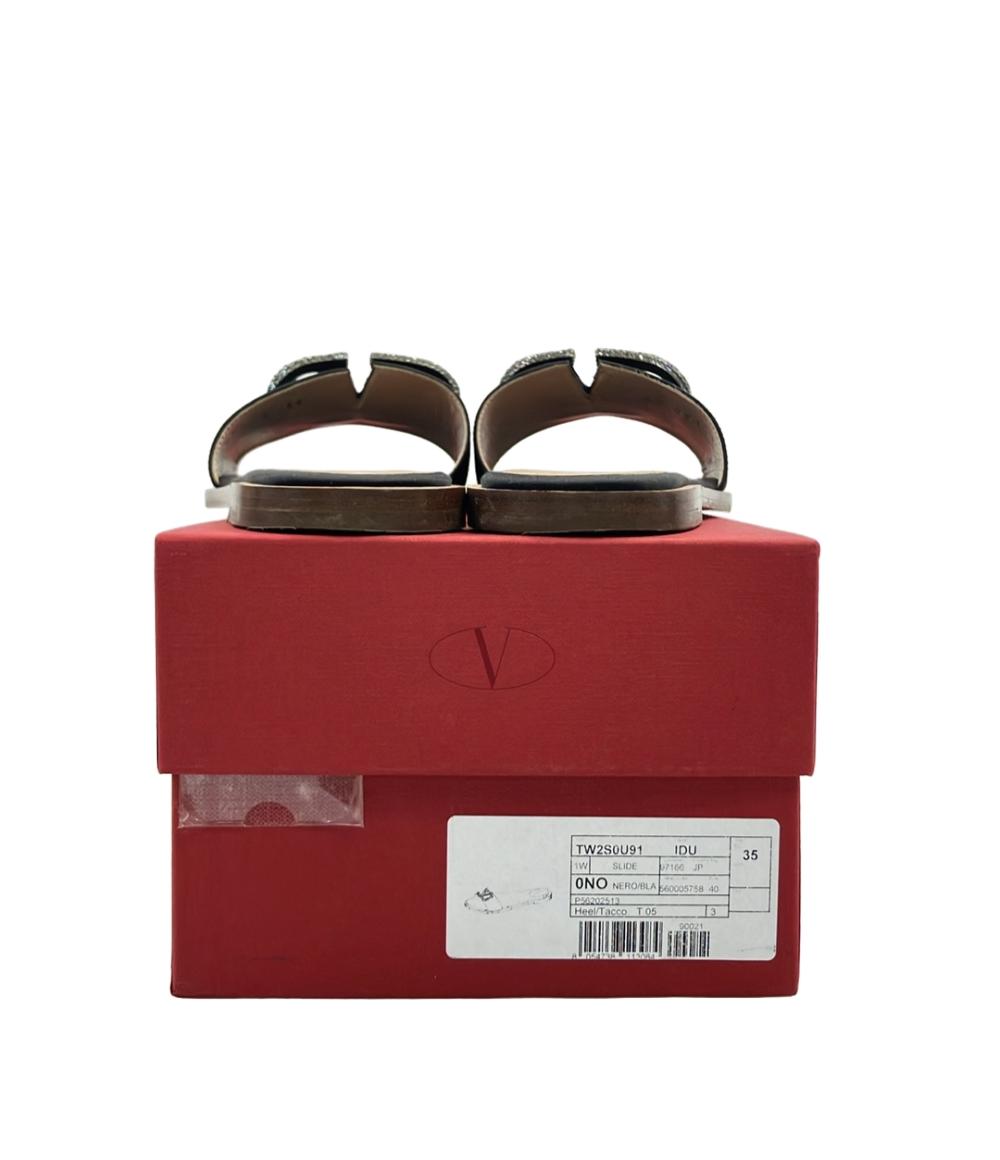 Valentino Garavani サンダル Vロゴ レディース SIZE 35 (22cm) ヴァレンティノ・ガラヴァーニ