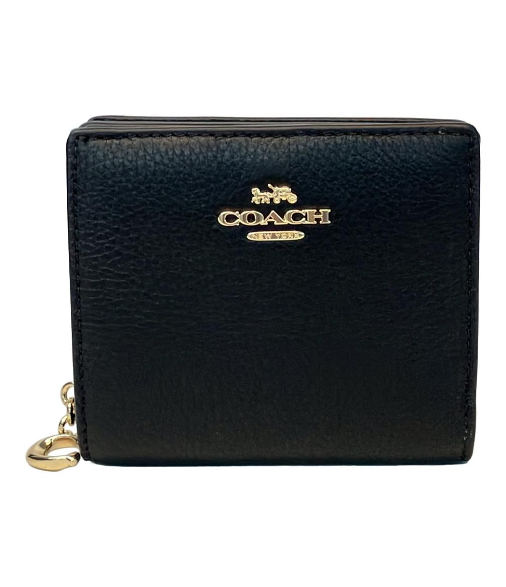 美品 コーチ 二つ折り財布 レディース COACH