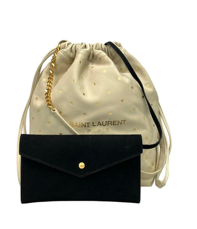 SAINT LAURENT ショルダーバッグ 肩掛け 巾着 テディ 538447 レディース サンローラン