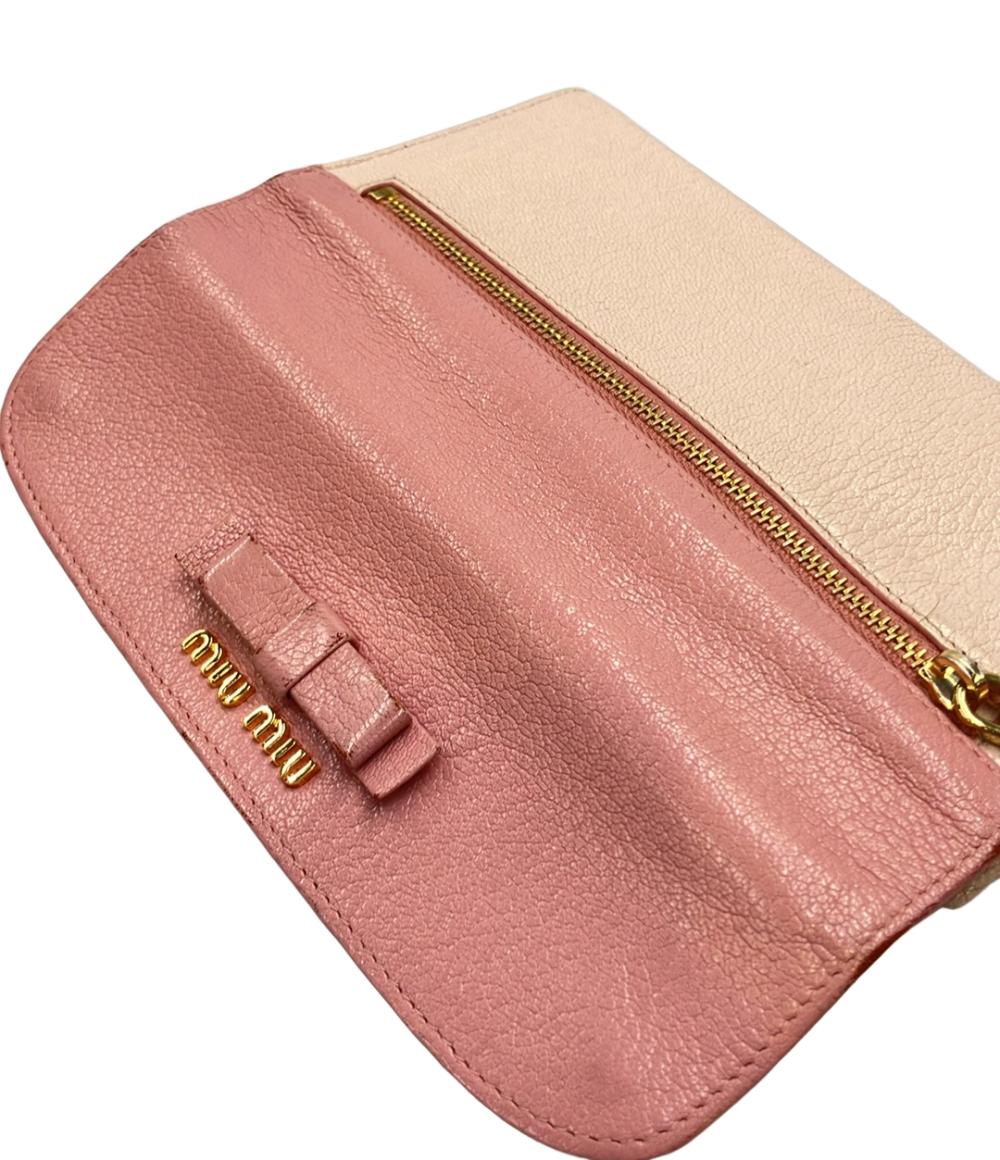 MIUMIU 長財布 レディース ミュウミュウ