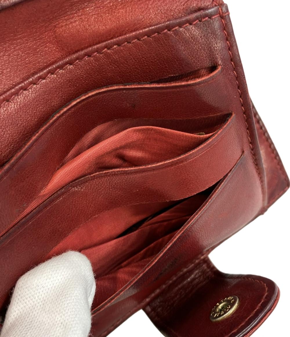 訳あり シャネル 三つ折り財布 キャビアスキン レディース CHANEL