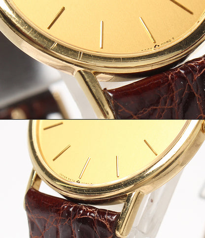 SEIKO CREDOR 腕時計 18KT クオーツ ゴールド 5A74-0030 メンズ セイコー・クレドール