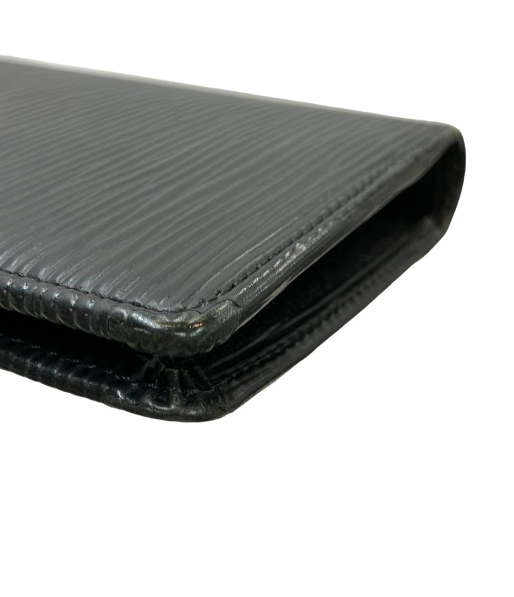 ルイ・ヴィトン 二つ折り長財布 ポルトフォイユブラザ エピ M66542 メンズ LOUIS VUITTON