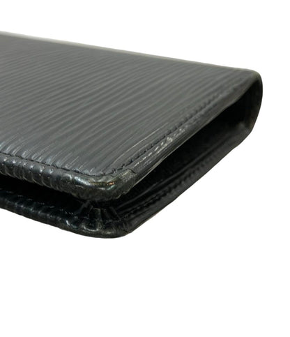 ルイ・ヴィトン 二つ折り長財布 ポルトフォイユブラザ エピ M66542 メンズ LOUIS VUITTON