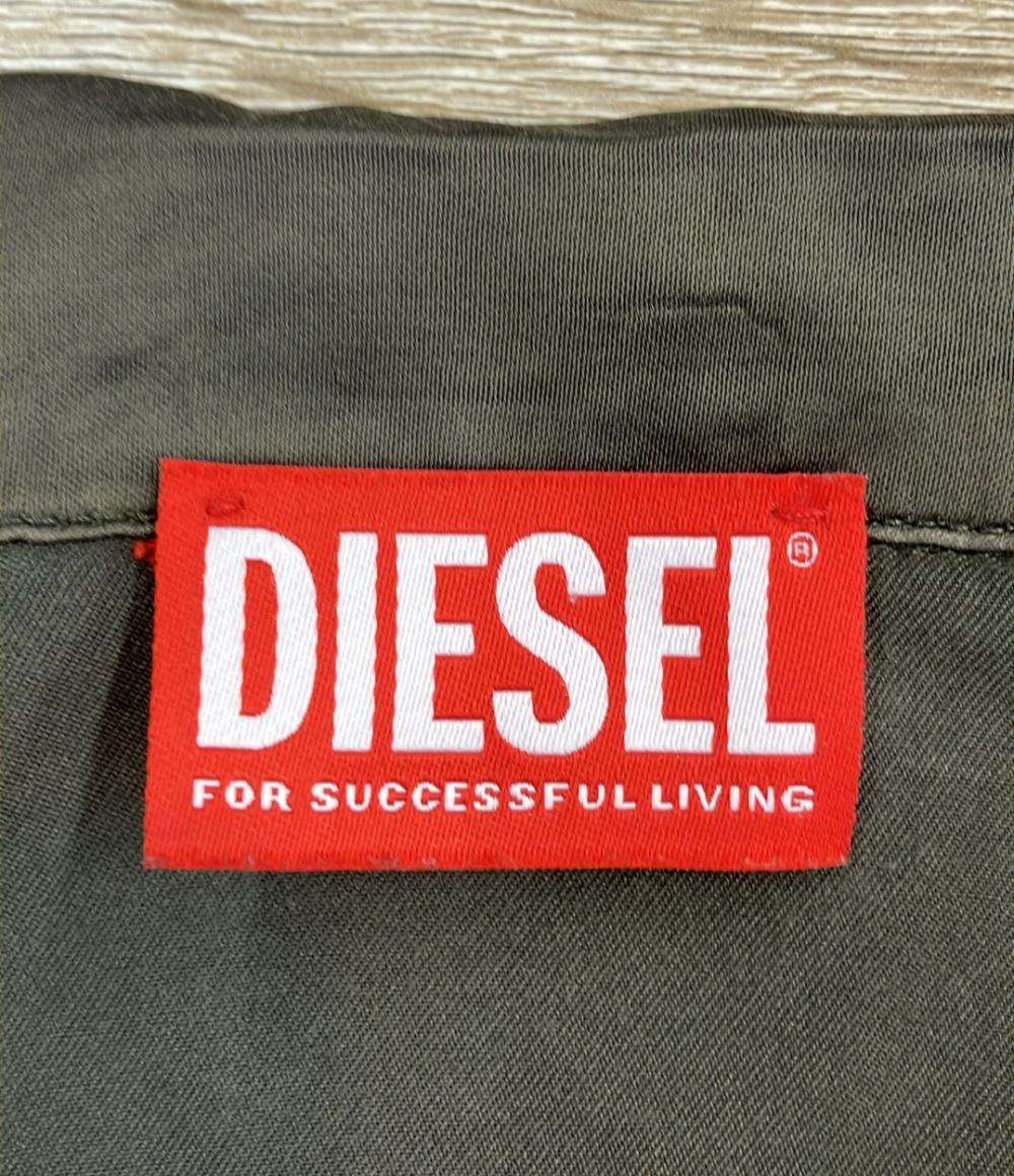 DIESEL 半袖シャツ 開襟シャツ オリーブ メンズ SIZE 48 (M) ディーゼル