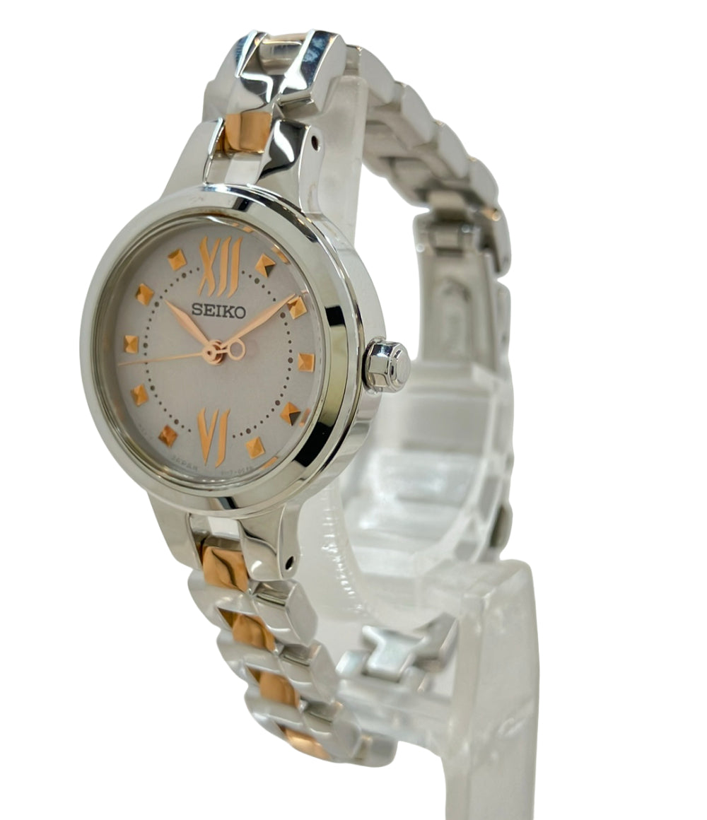 SEIKO 腕時計 ソーラー V117-0BH0 レディース セイコー