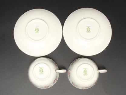 ミントン カップ＆ソーサー 2客セット ペア スプリングブーケ Minton