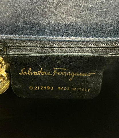 Salvatore Ferragamo 2wayハンドバック ショルダーバッグ ワンハンドル 斜め掛け ガンチーニ レディース サルバトーレフェラガモ