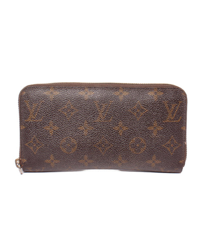 訳あり LOUIS VUITTON ラウンドファスナー長財布 ジッピー ウォレット モノグラム M60017 メンズ レディース ルイ・ヴィトン