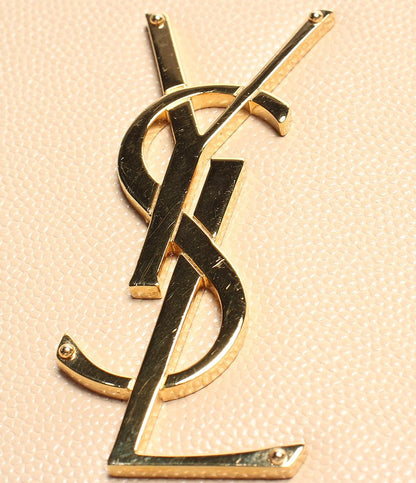 サンローラン ショルダーバッグ チェーン レザー YSLロゴ ゴールド金具 ケイト ミディアム グレイン ド プードルレザー レディース SAINT LAURENT