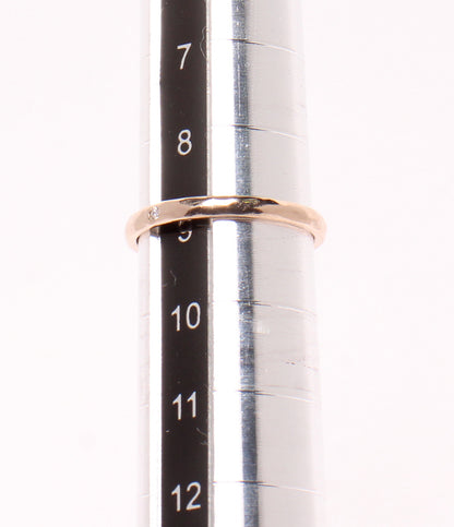 美品 ete リング 指輪 K10 ダイヤ MPG レディース SIZE 9号 エテ