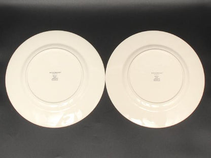 美品 ウエッジウッド プレート 大皿 2点セット 27cm フェスティビティ アイボリー ブルー WEDGWOOD