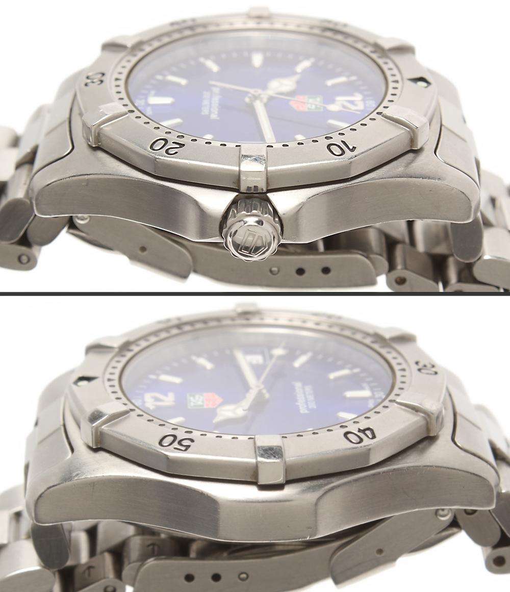 TAG HEUER 腕時計 プロフェッショナル 200m クオーツ ブルー WK1116 メンズ タグホイヤー