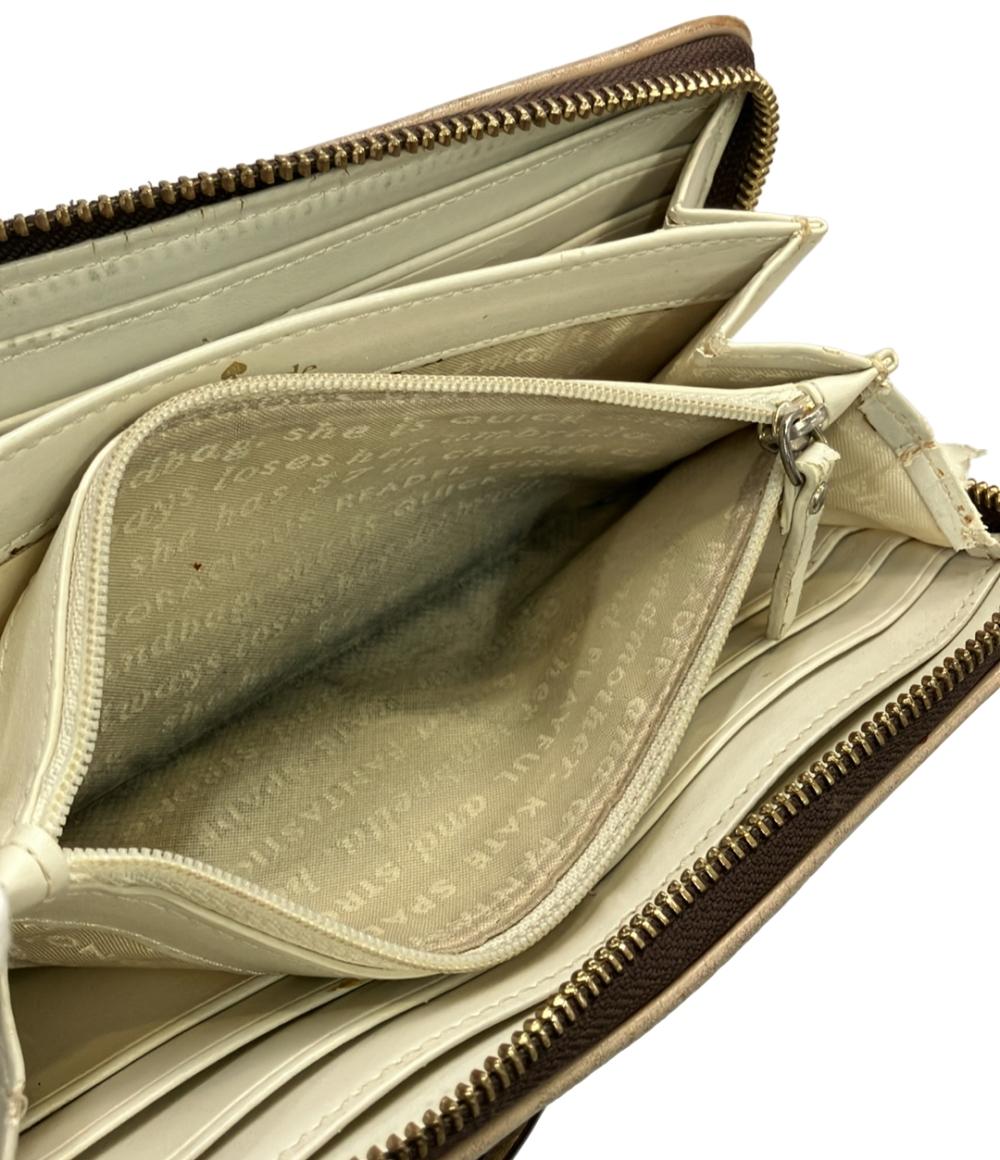 訳あり ケイトスペード ラウンドファスナー長財布 レディース Kate Spade