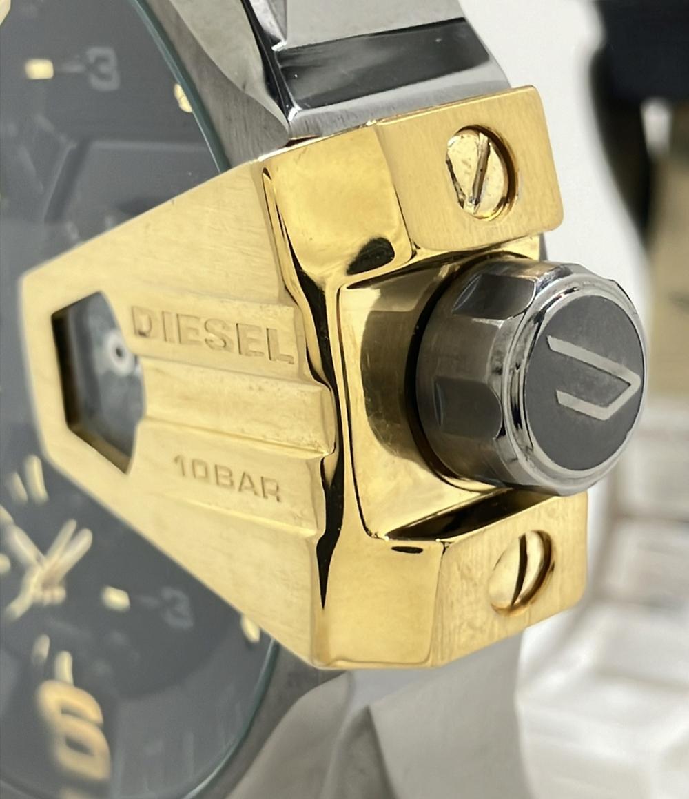 ディーゼル 腕時計 クオーツ ブラック DZ-7377 メンズ DIESEL