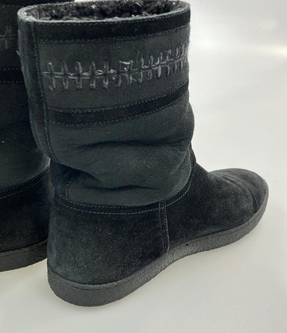 シャネル ムートンブーツ レディース SIZE 39 (XL) CHANEL