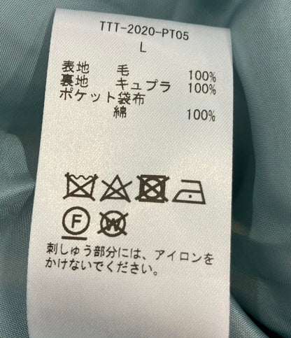 TTT_MSW スラックスパンツ ウール 花刺繍 TTT-2020-PT05 メンズ SIZE L ティー