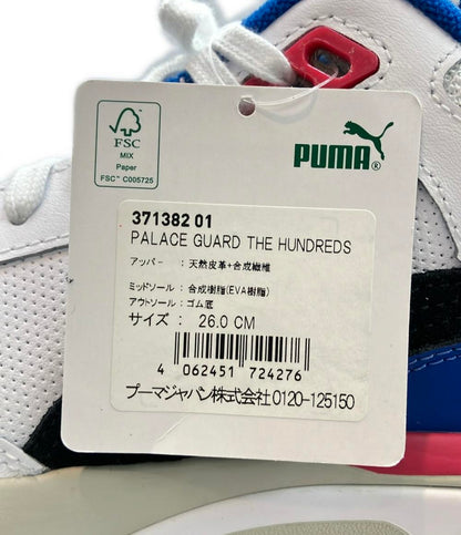 美品 PUMA ローカットスニーカー × The Hundreds パレス ガード 371382-01 メンズ SIZE 26.0 (M) プーマ
