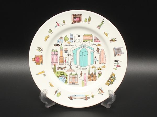 美品 TIFFANY&Co. プレート 皿 19cm 5th アベニュー ティファニー
