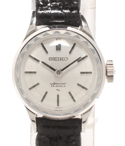 SEIKO 腕時計 手巻き ホワイト 1140－0060 レディース セイコー