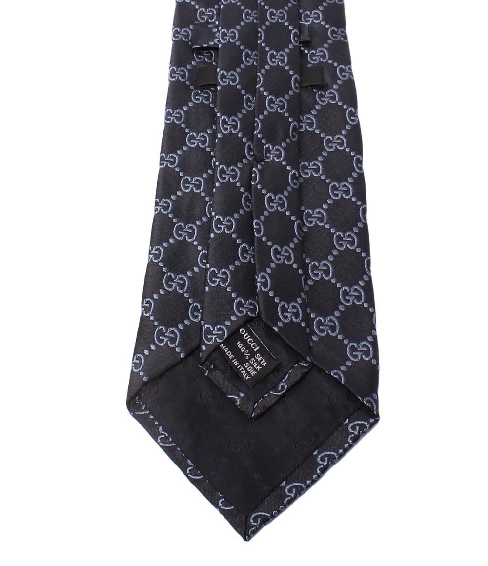 美品 GUCCI ネクタイ シルク100％ GG柄 メンズ グッチ – Rehello by