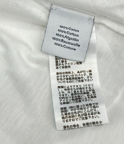 美品 HERMES 半袖Tシャツ 馬具プリント エッグバッド ウィップ メンズ SIZE XL エルメス