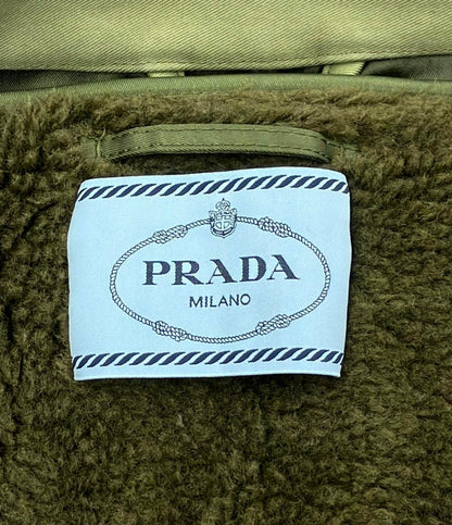 プラダ ボアライナー付 ショートジャケット レディース SIZE 40 (M) PRADA