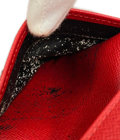 LOUIS VUITTON Wホック二つ折り財布 ポルトモネ ビエ カルトクレディ エピ M63487 レディース ルイ・ヴィトン