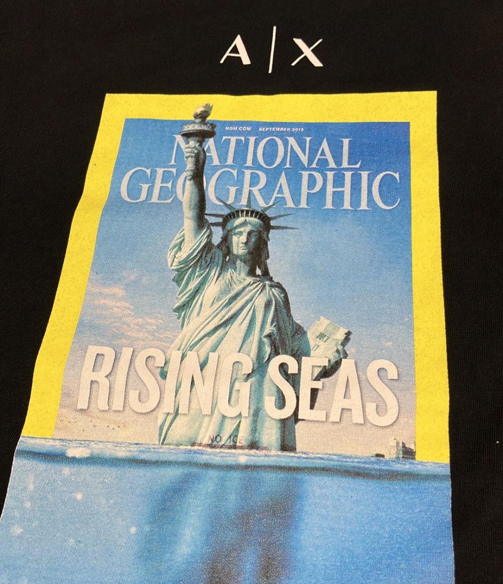 美品 アルマーニエクスチェンジ プリントTシャツ メンズ SIZE S (S) ARMANI EXCHANGE