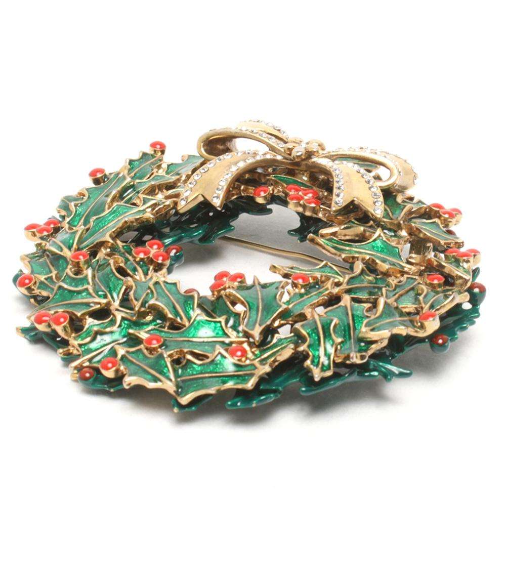 Violetta ブローチ クリスマス リースモチーフ レディース ヴィオレッタ
