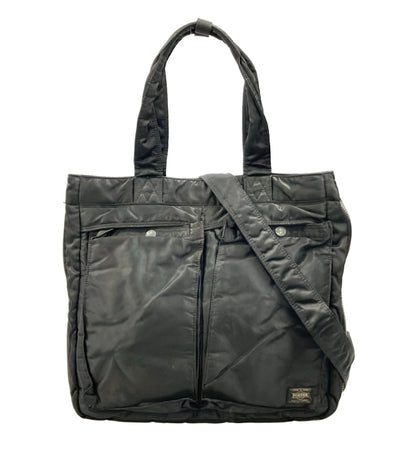 PORTER 2WAY トートバッグ ショルダーバッグ 斜め掛け タンカー メンズ ポーター