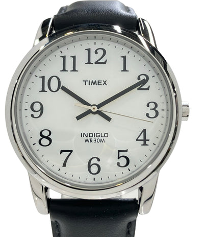 美品 TIMEX 腕時計 クオーツ ホワイト メンズ タイメックス