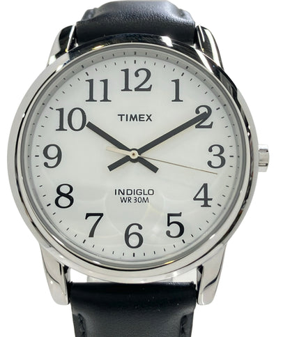 美品 TIMEX 腕時計 クオーツ ホワイト メンズ タイメックス