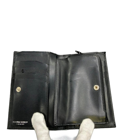 訳あり ハンティングワールド 二つ折り財布 メンズ HUNTING WORLD