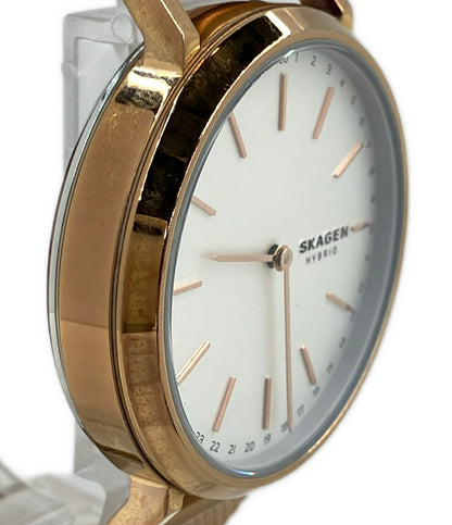 SKAGEN 腕時計 電池式スマートウォッチ ホワイト メンズ スカーゲン