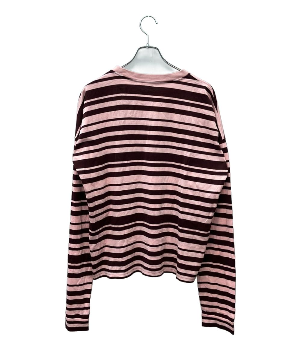 MARNI マルニ シルク100% ボーダー メッシュ シアーカットソー MARNI マルニ シルク100% ボーダー メッシュ シアーカットソー MARNI