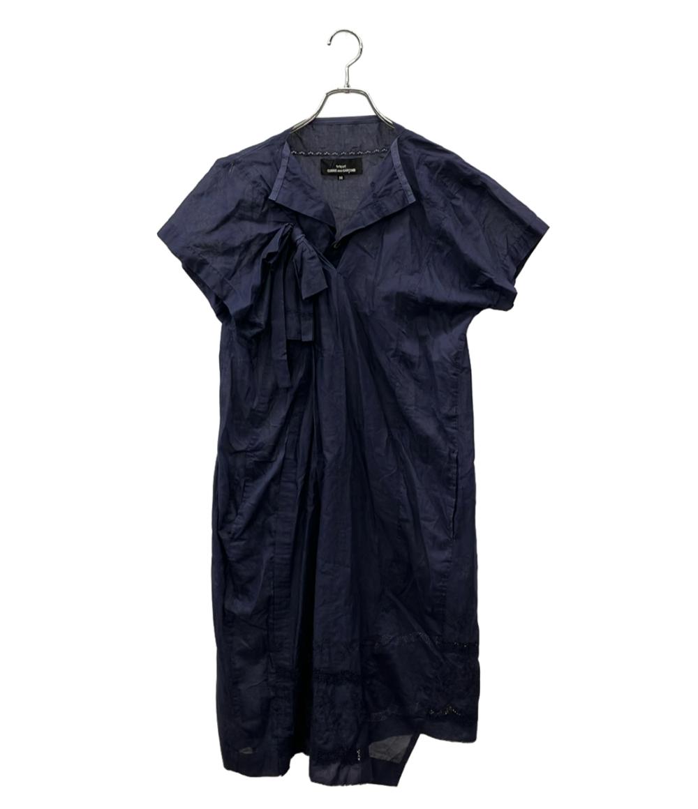 tricot COMME des GARCONS 半袖ワンピース チュニック TI-O024 レディース SIZE M トリココムデギャルソン