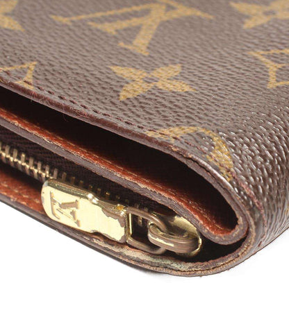 LOUIS VUITTON 二つ折り財布 ポルトパピエ ジップ モノグラム M61207 レディース ルイ・ヴィトン