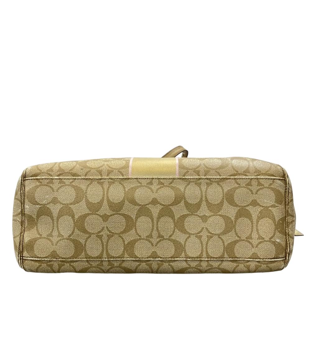 訳あり COACH トートバッグ ショルダーバッグ 肩掛け シグネチャー F19815 レディース コーチ