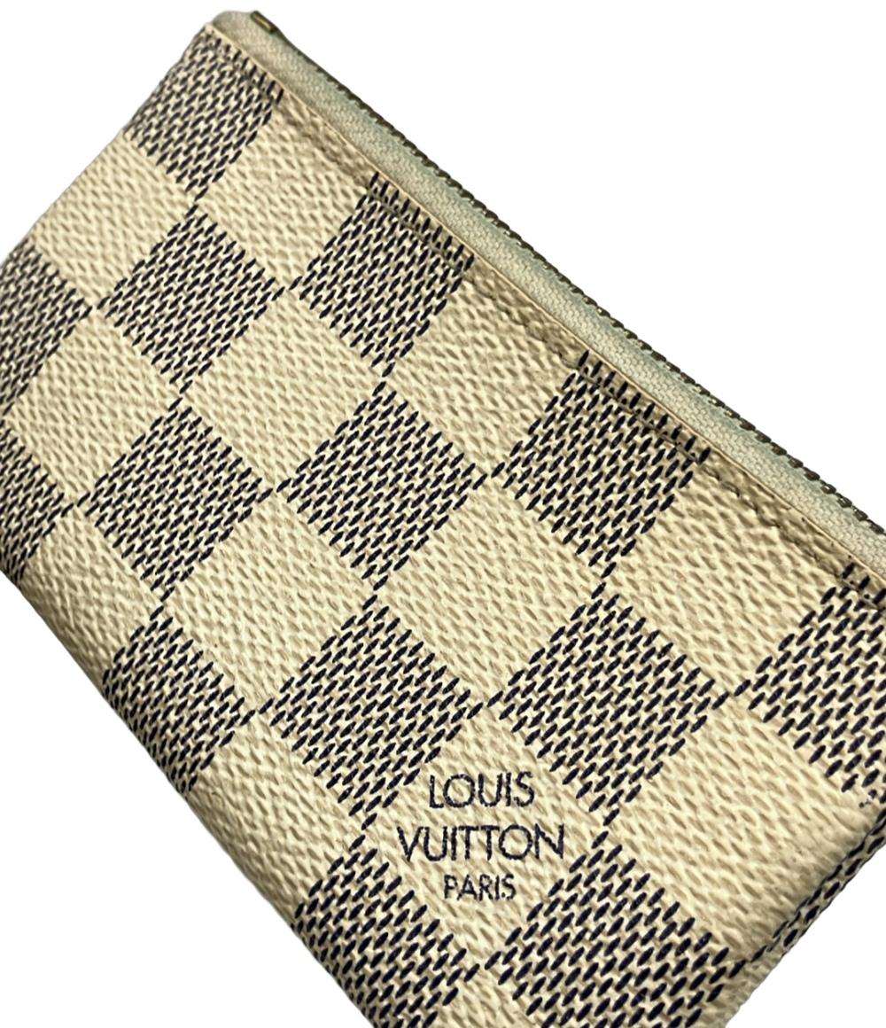 LOUIS VUITTON コインケース キーリング付き ポシェット クレ ダミエ アズール N62659 レディース メンズ ルイ・ヴィトン