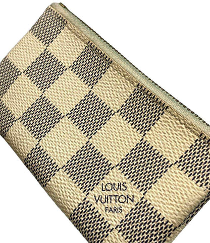 LOUIS VUITTON コインケース キーリング付き ポシェット クレ ダミエ アズール N62659 レディース メンズ ルイ・ヴィトン