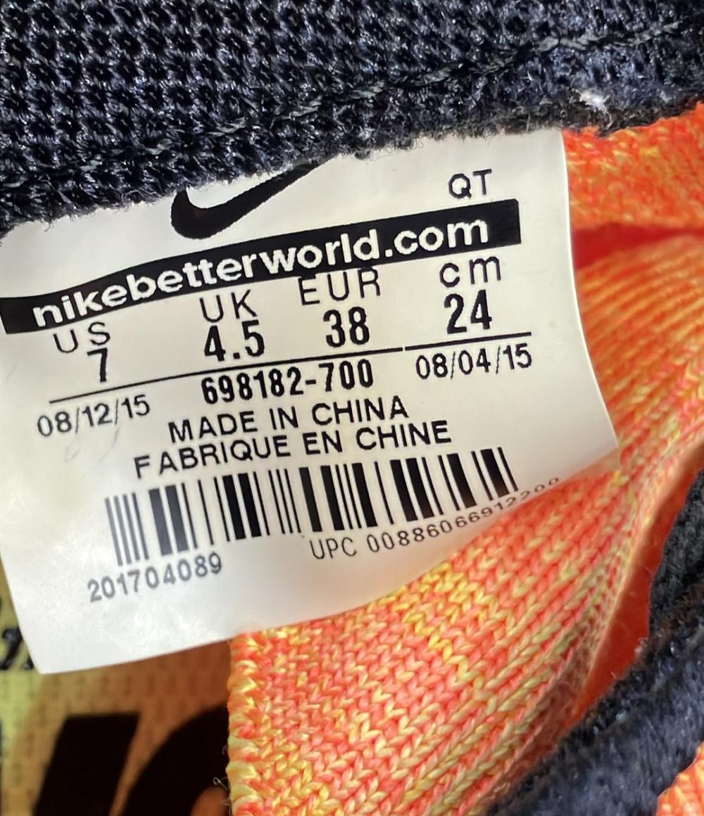 NIKE ランニングシューズ FLYKNIT LUNAR 3 698182-700 レディース SIZE 24.0 (L) ナイキ