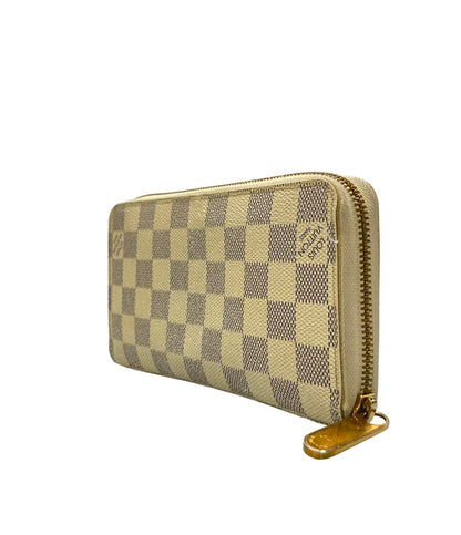 LOUIS VUITTON ラウンドファスナー長財布 ジッピー ウォレット ダミエ アズール N60019 メンズ レディース ルイ・ヴィトン