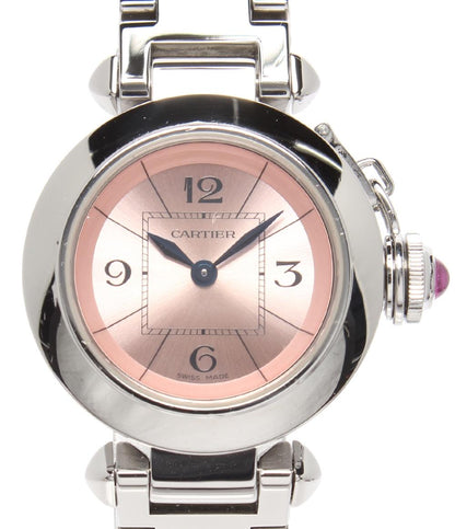 Cartier 腕時計 ミスパシャ クオーツ W3140008 レディース カルティエ