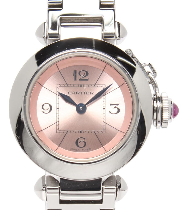 Cartier 腕時計 ミスパシャ クオーツ W3140008 レディース カルティエ