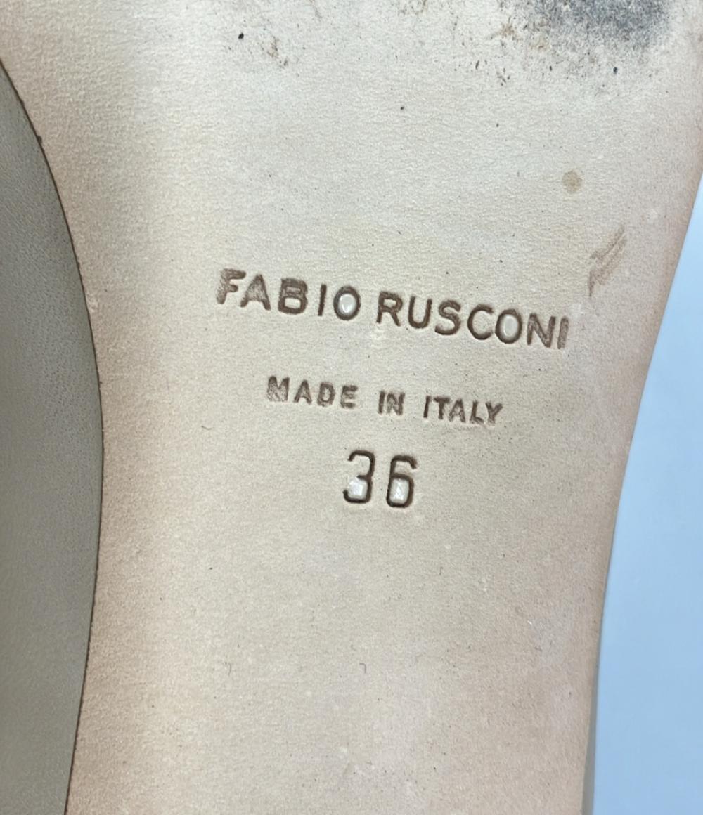 ファビオルスコーニ スクエアトゥパンプス レディース SIZE 36 (M) FABIO RUSCONI