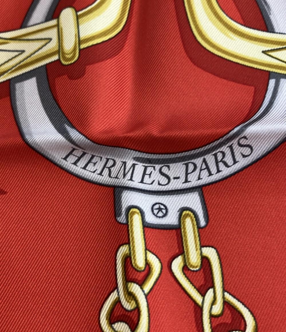 美品 エルメス スカーフ カレ90 シルク100% 可愛らしい花嫁 BRIDES ET DESTIN レディース HERMES