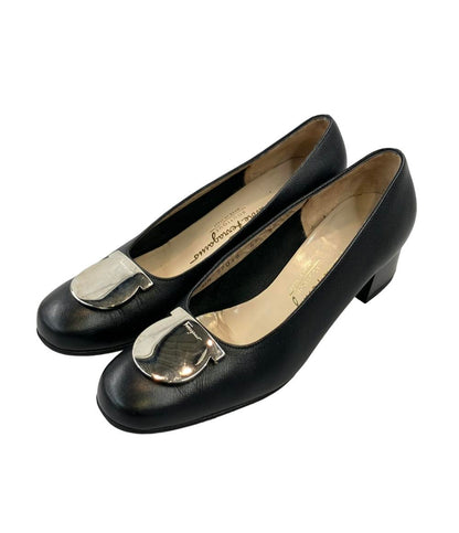 Salvatore Ferragamo パンプス ガンチーニ レディース SIZE 6 1/2 サルヴァトーレフェラガモ