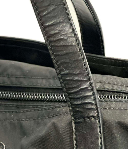 PRADA 2way トートバッグ ショルダーバッグ 斜め掛け ナイロン シルバー金具 レディース プラダ